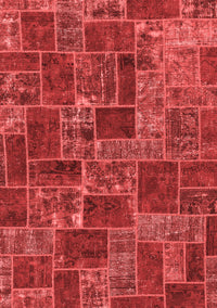 Abstract Red Modern Rug, abs1429red