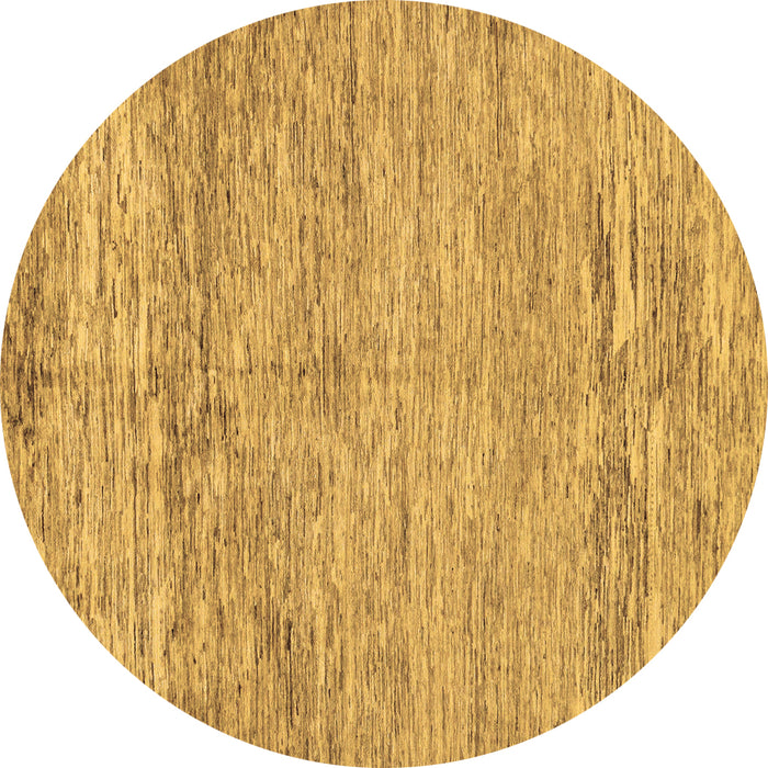 Round Abstract Brown Modern Rug, abs142brn