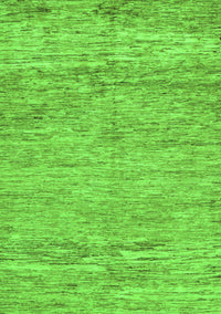 Abstract Green Modern Rug, abs142grn