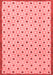 Solid Red Modern Area Rugs