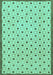 Machine Washable Solid Turquoise Modern Area Rugs, wshabs1430turq