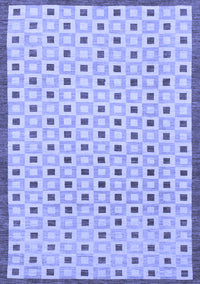 Solid Blue Modern Rug, abs1430blu