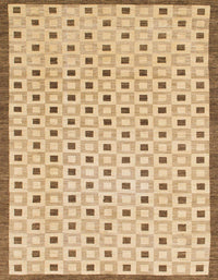 Machine Washable Abstract Bronze Brown Rug, wshabs1430