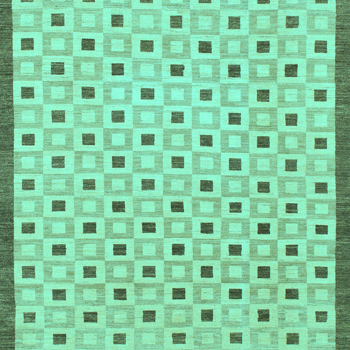 Solid Turquoise Modern Rug, abs1430turq