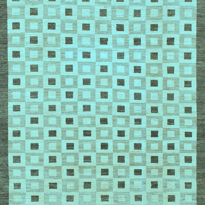 Machine Washable Solid Light Blue Modern Rug, wshabs1430lblu