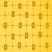 Square Machine Washable Solid Yellow Modern Rug, wshabs1431yw