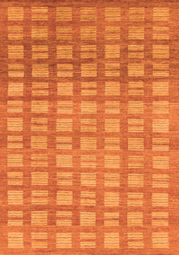 Abstract Orange Modern Rug, abs1432org