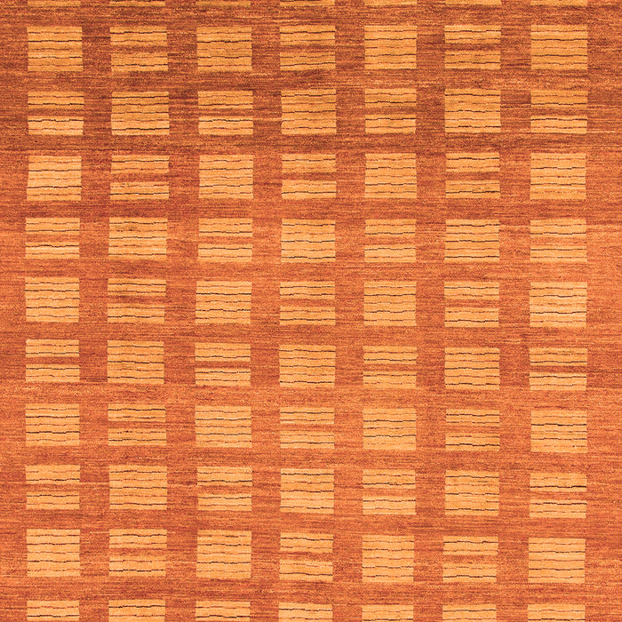 Abstract Orange Modern Rug, abs1432org