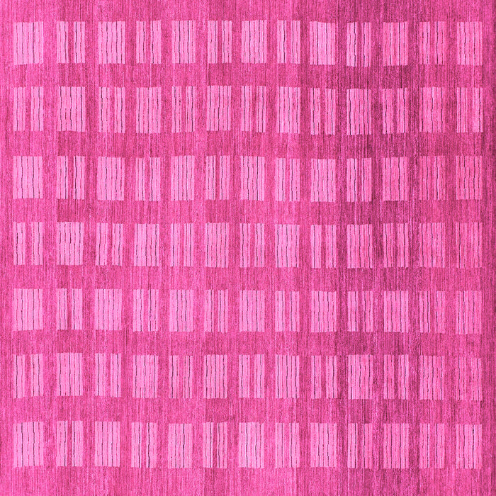 Square Abstract Pink Modern Rug, abs1432pnk