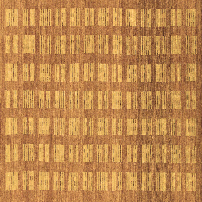 Square Abstract Brown Modern Rug, abs1432brn