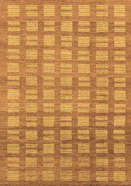 Abstract Brown Modern Rug, abs1432brn