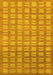 Abstract Yellow Modern Rug, abs1432yw