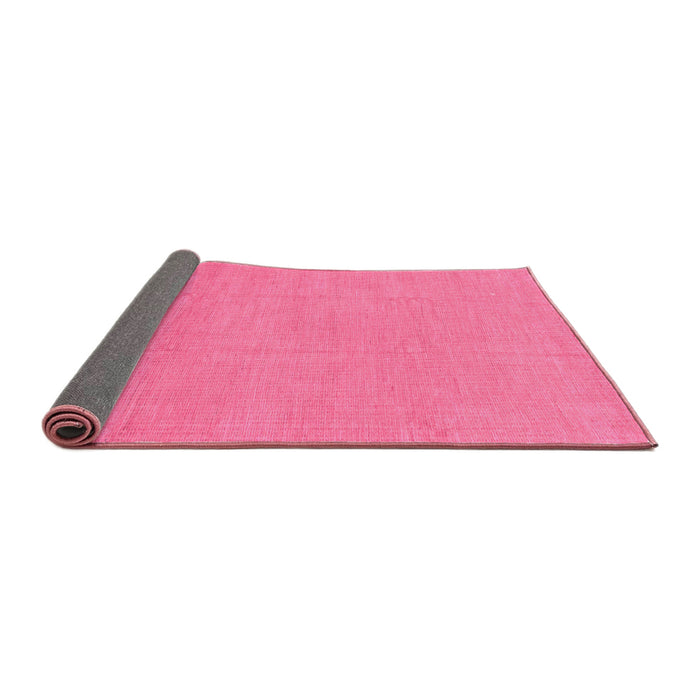 Sideview of Abstract Pink Modern Rug, abs1433pnk
