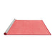 Modern Red Washable Rugs