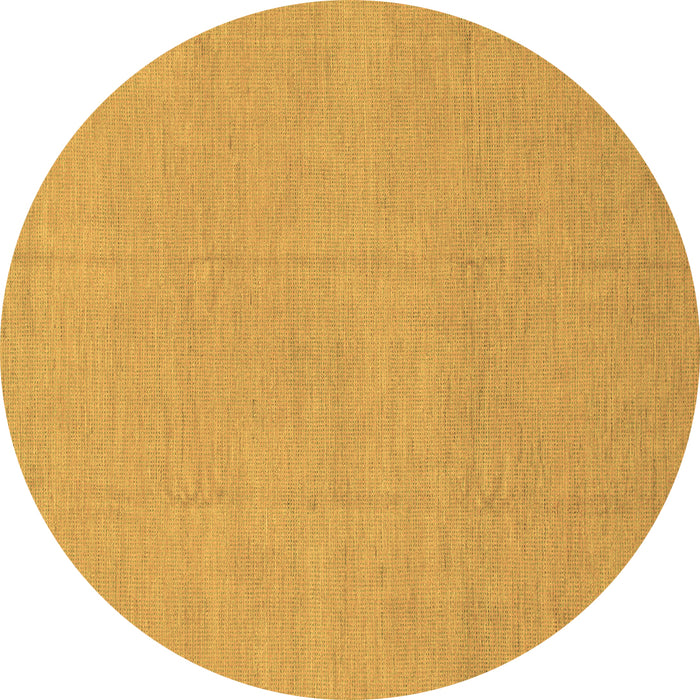 Round Abstract Brown Modern Rug, abs1433brn