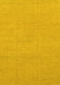 Abstract Yellow Modern Rug, abs1433yw