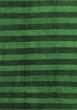 Abstract Emerald Green Modern Rug, abs1434emgrn