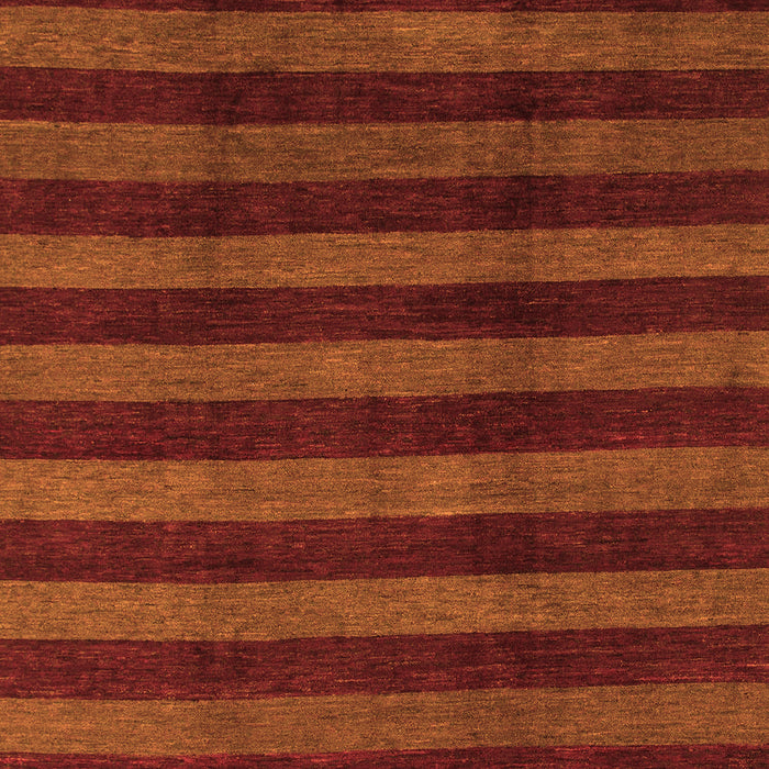 Machine Washable Abstract Orange Modern Area Rugs, wshabs1434org