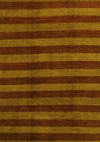 Abstract Yellow Modern Rug, abs1434yw