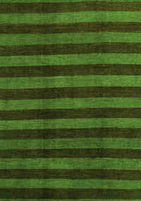 Abstract Green Modern Rug, abs1434grn