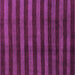 Square Machine Washable Abstract Purple Modern Area Rugs, wshabs1434pur