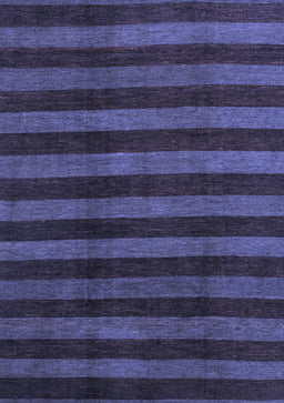 Abstract Blue Modern Rug, abs1434blu
