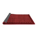 Checkered Red Modern Area Rugs