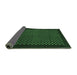 Sideview of Checkered Emerald Green Modern Rug, abs1435emgrn