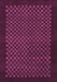 Machine Washable Checkered Purple Modern Area Rugs, wshabs1435pur