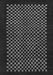 Checkered Gray Modern Rug, abs1436gry