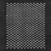Square Machine Washable Checkered Gray Modern Rug, wshabs1436gry
