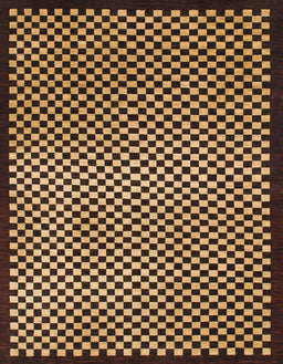 Abstract Red Checkered Rug, abs1438