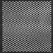 Square Machine Washable Checkered Gray Modern Rug, wshabs1438gry