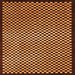 Square Checkered Orange Modern Rug, abs1438org