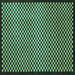 Square Machine Washable Checkered Turquoise Modern Area Rugs, wshabs1438turq