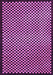 Checkered Purple Modern Rug, abs1438pur