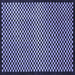 Square Checkered Blue Modern Rug, abs1438blu