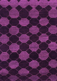 Abstract Purple Modern Rug, abs1439pur