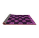 Sideview of Abstract Purple Modern Rug, abs1439pur