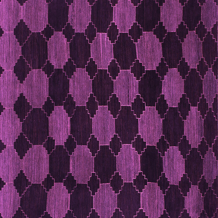 Square Abstract Purple Modern Rug, abs1439pur