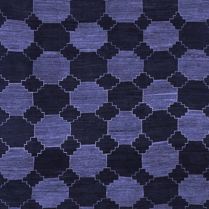 Machine Washable Abstract Blue Modern Rug, wshabs1439blu