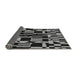 Sideview of Abstract Gray Modern Rug, abs143gry