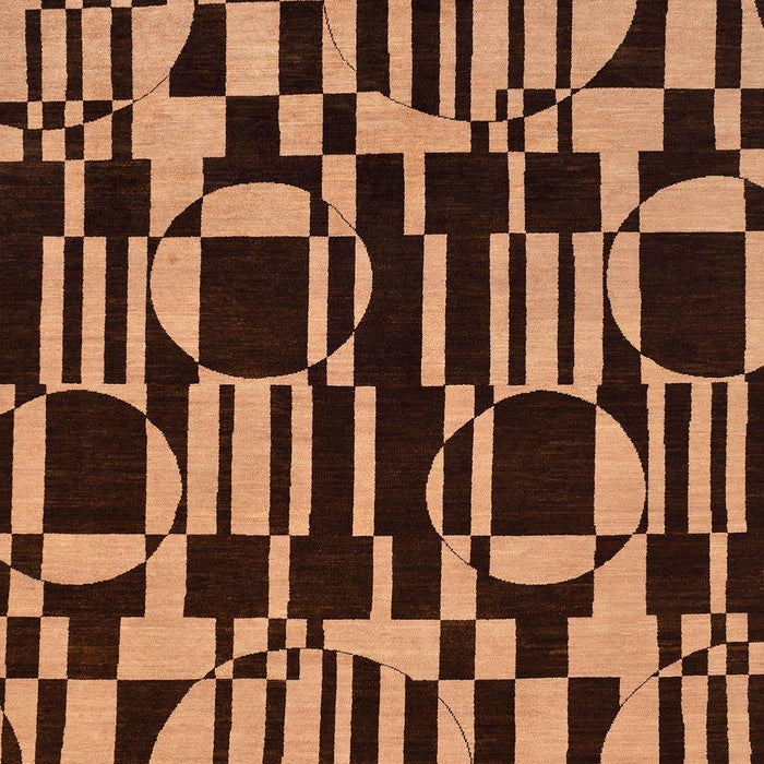 Machine Washable Abstract Night Red Rug, wshabs143