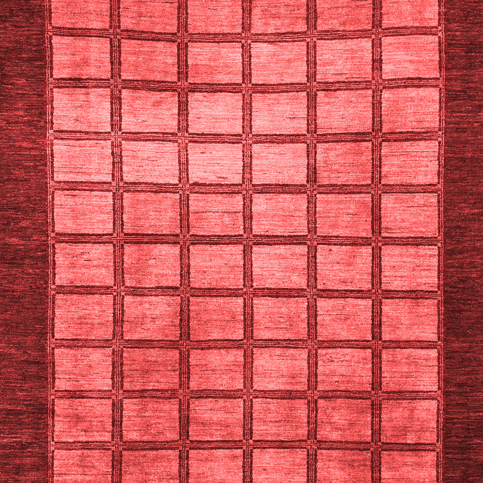 Checkered Red Modern Area Rugs