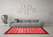 Modern Red Washable Rugs