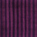 Square Machine Washable Abstract Purple Modern Area Rugs, wshabs1441pur