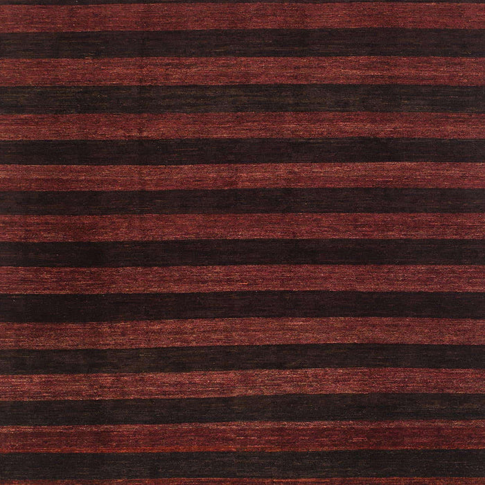 Square Abstract Red Modern Rug, abs1441