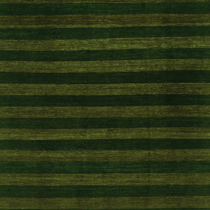 Square Abstract Green Modern Rug, abs1441grn