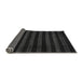 Sideview of Abstract Gray Modern Rug, abs1441gry