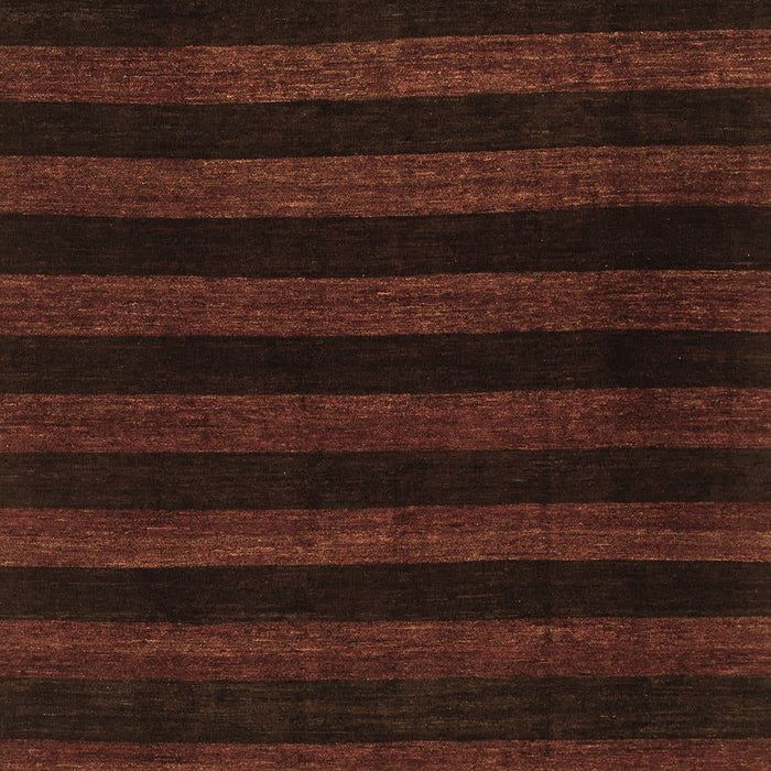 Machine Washable Abstract Brown Modern Rug, wshabs1441brn